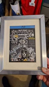 Oasis BluRay cover fully signed
