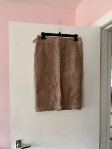 Leather skirt