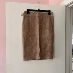 Leather skirt