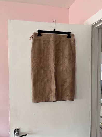 Leather skirt