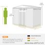 Garden Storage Shed 8ft x 4ft Image 4