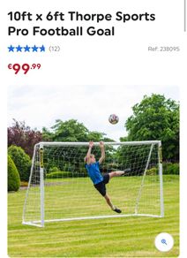 Football goal.