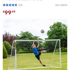 Football goal.