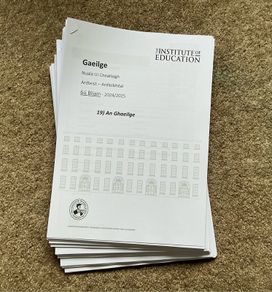 Leaving Cert Irish Institute Notes