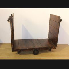 Vintage railway trolley