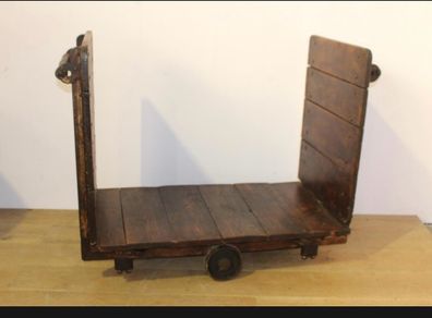 Vintage railway trolley