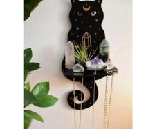 Witchy Cat House Decoration - excellent gift idea