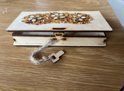 Lovely Wooden Jewellery/ Trinket Box