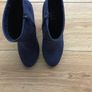 Navy Ankle Boots Image 6
