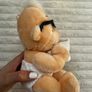 Playmakers Animals rare Baby in glasses approx. 20 cm. no eyes Dirty Plush Please look at the pictures Image 8