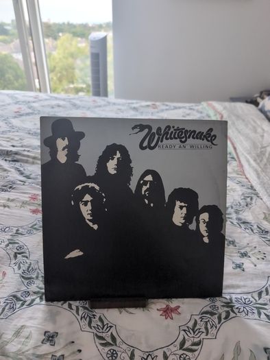 Whitesnake - Ready An' Willing (LP, Album) Irish Pressing