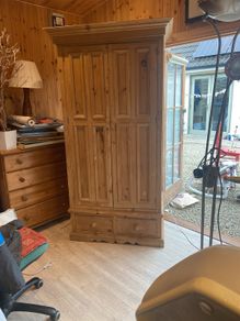 Pine Wardrobe. Strawbridge
