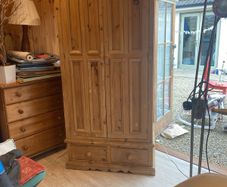 Pine Wardrobe. Strawbridge