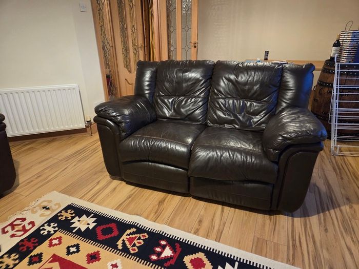 Sofa and armchair