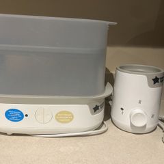 Supersteam Electric Steam Sterilizer and bottle / food warmer
