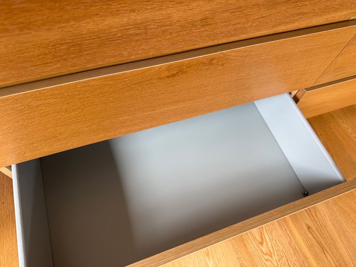 IKEA MALM 6-Drawer Chest of Drawers (Oak Finish)