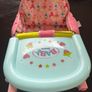 BABY born Doll Table Feeding Chair by Zapf Creation designed for carrying dolls up to 43 cm EUC Image 2