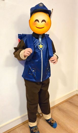 Paw Patrol Chase kids costumes 4-5 years