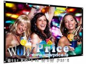 31444 120 inch 16:9 Simple Projection Screen Foldable