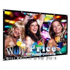 31444 120 inch 16:9 Simple Projection Screen Foldable