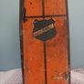 Rare Large Vintage Blue Badge Cream Toffee Shop Counter Tin Image 2
