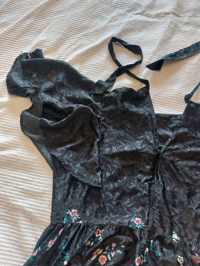 Black Floral Dress