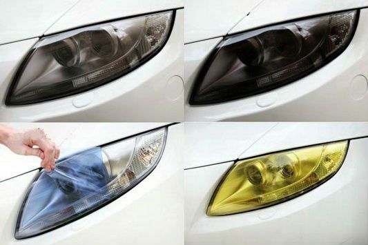 Head Light + Tailight Tint in 12 Colours - 30 x 100cm