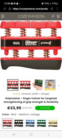 grip master finger trainer