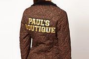 Paul's Boutique Kings of custom genuine lightly padded leopard print jacket size M UK10 EU38 Perfect condition Postage included