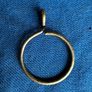30 heavy duty antique brass curtain pole rings and accessories Image 2