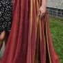 Red/Gold debs or ball dress Image 2