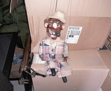 Old Puppet made in Prague