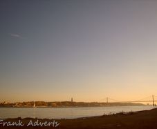 Mounted Original Photography - Lisbon Bridge