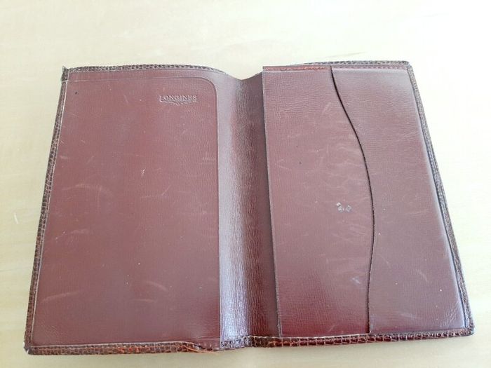 Vintage Longines travel wallet