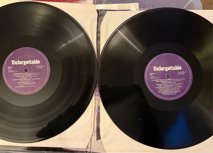 Unforgettable 16 Artists 50 Songs Original UK 2LP Gatefold Starblend