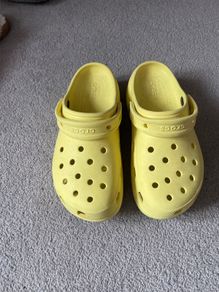 Yellow crocs