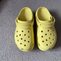 Yellow crocs