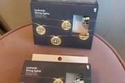 2 x boxes glitterball string LED lights