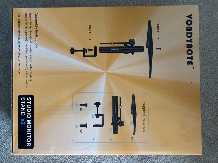 Speaker stands Clamp Set