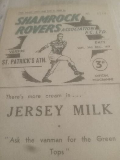 league of Ireland Programmes