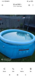 Small pool needs cleaning