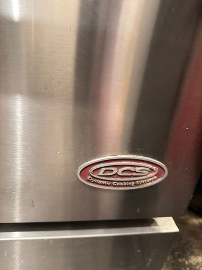 Industrial gas 6 ring hob and oven