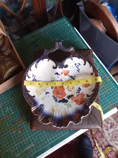 anticque serving  plate