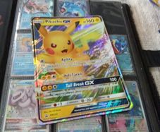 Big pikachu card gx
