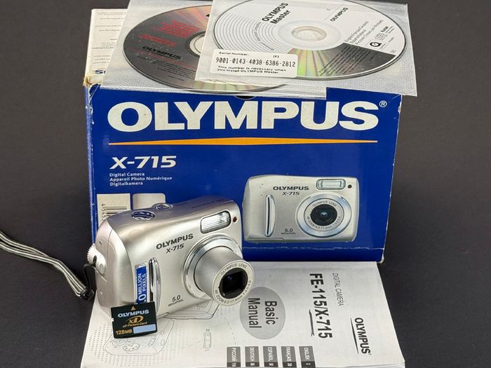 Olympus X-715 retro digital camera