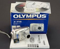 Olympus X-715 retro digital camera