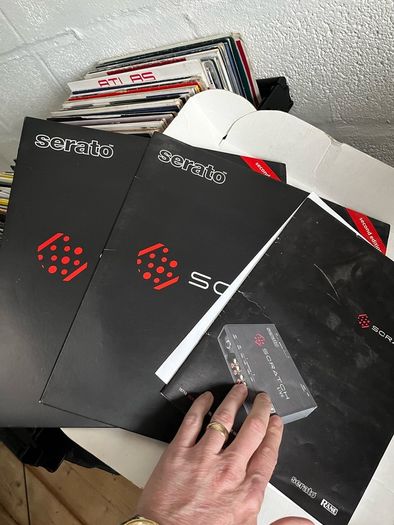 rane serato scratch live dj digital vinyl set up