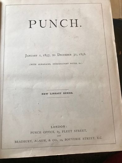 1857 - 1858 Antique Punch - New Library Series