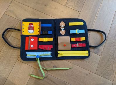 Busy board toddler