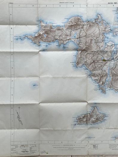 1948 Achill Island Map
